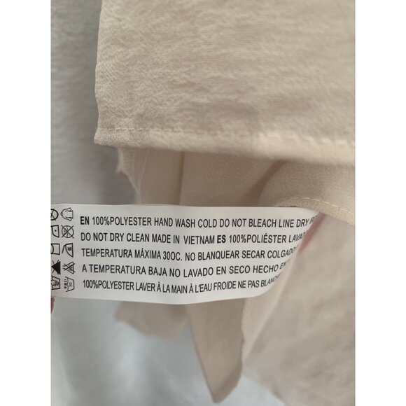 Forever 21 Boho Sleeveless Blouse V-Neck Embellished Beaded Trim Layer Tank Top - Picture 11 of 11